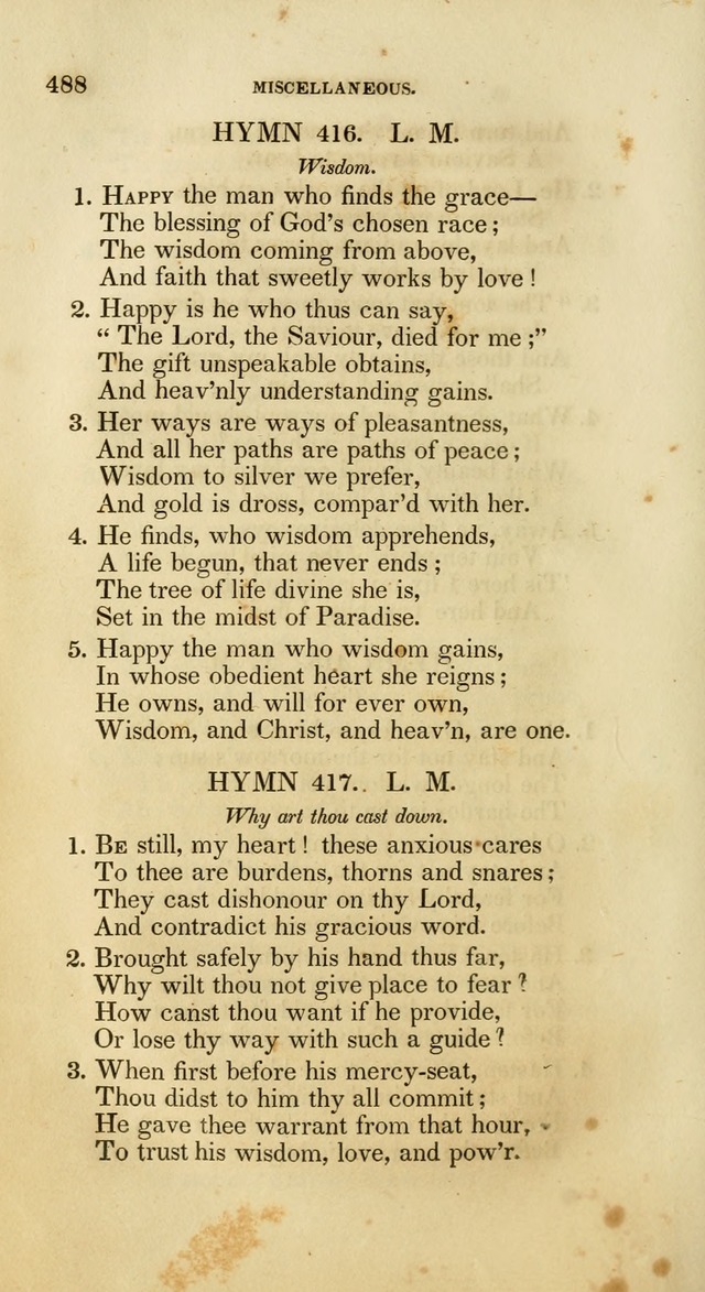 Psalms and Hymns, for the Use of the German Reformed Church, in the United States of America. (2nd ed.) page 491