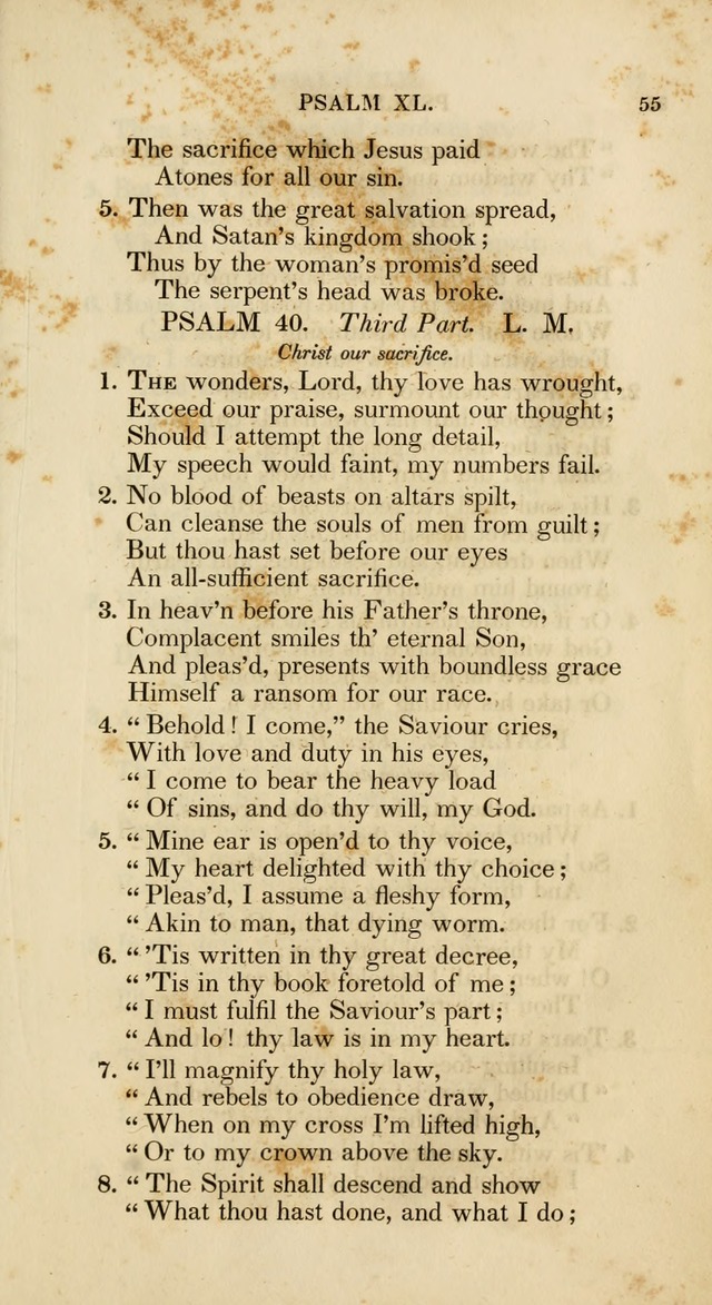 Psalms and Hymns, for the Use of the German Reformed Church, in the United States of America. (2nd ed.) page 58