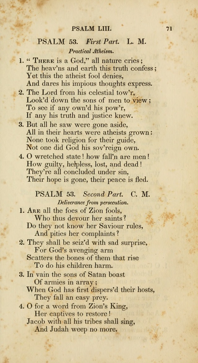 Psalms and Hymns, for the Use of the German Reformed Church, in the United States of America. (2nd ed.) page 74