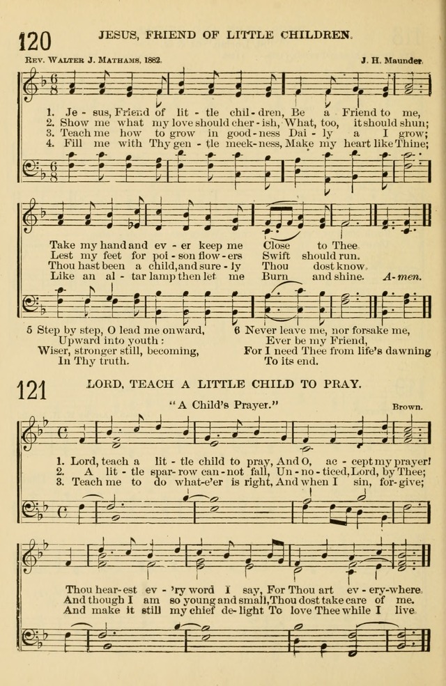 The Primary and Junior Hymnal page 100