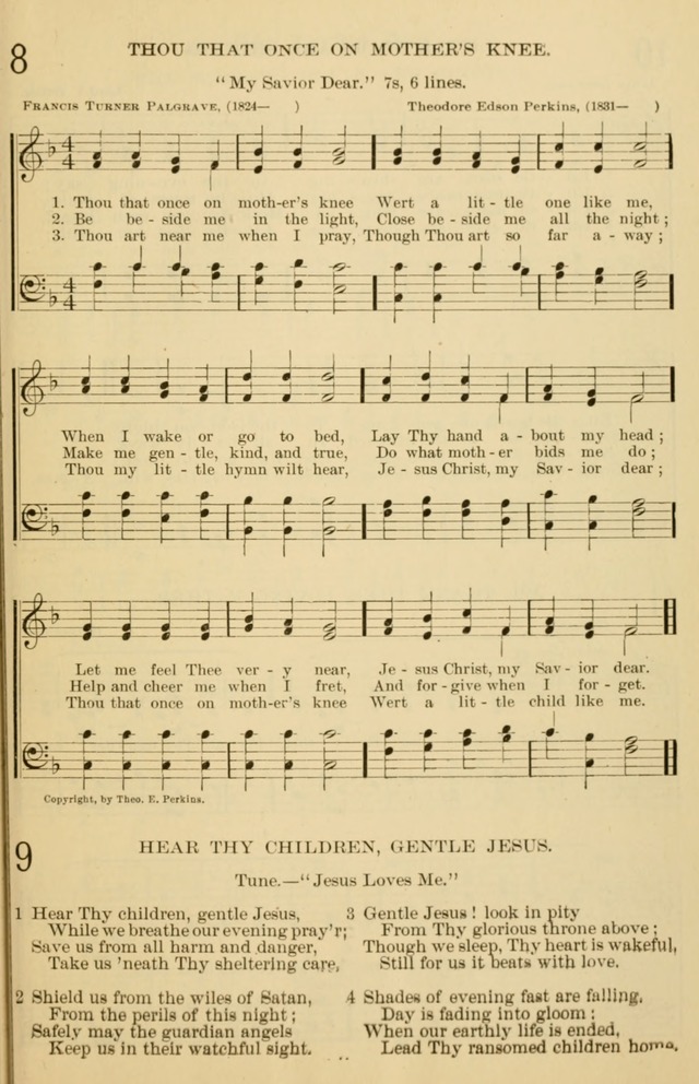 The Primary and Junior Hymnal page 11