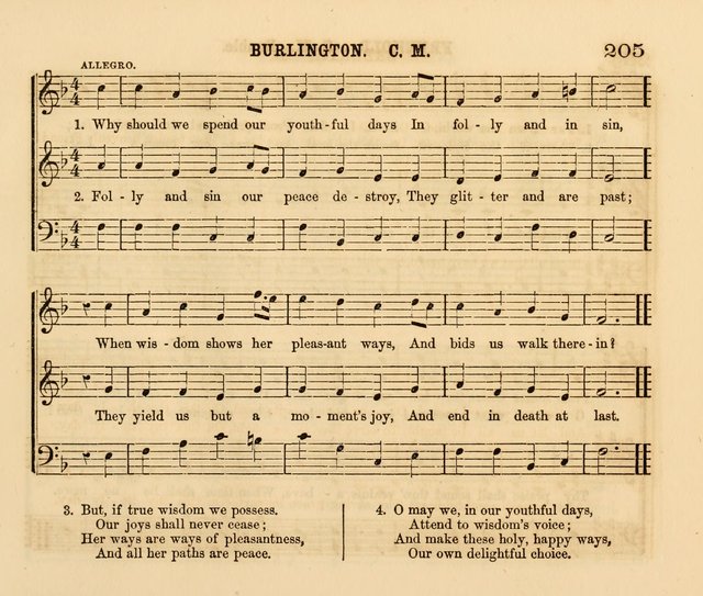 The Presbyterian Juvenile Psalmodist page 205