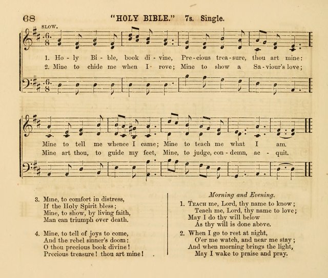The Presbyterian Juvenile Psalmodist page 68