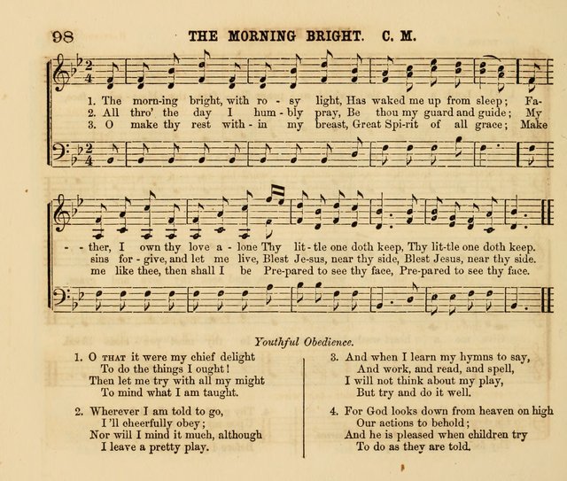 The Presbyterian Juvenile Psalmodist page 98