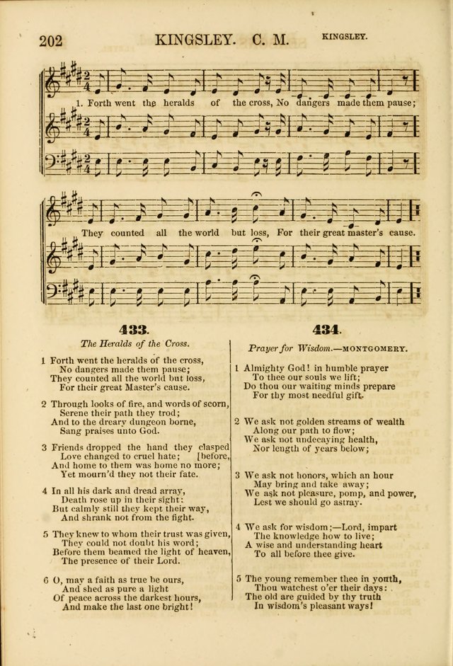 The Psalms of Life: A Compilation of Psalms, Hymns, Chants, Anthems, &c. Embodying the Spiritual, Progressive and Reformatory Sentiment of the Present Age page 202