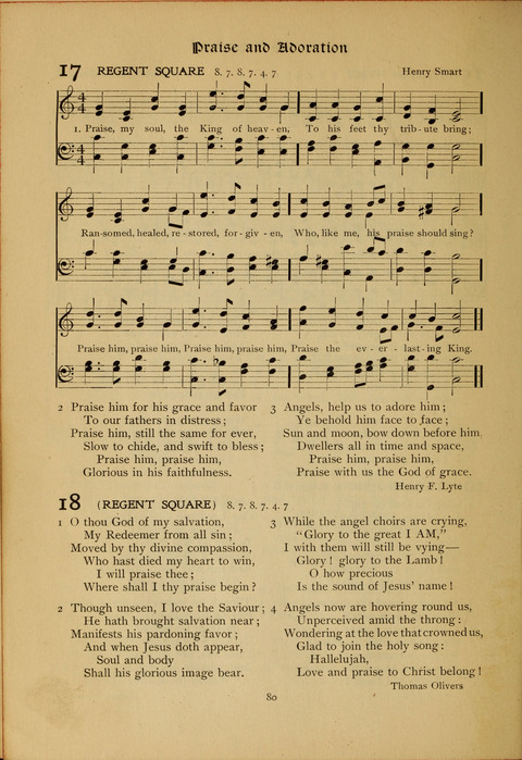 The Primitive Methodist Church Hymnal: containing also selections from scripture for responsive reading page 12