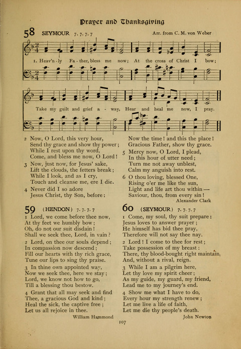 The Primitive Methodist Church Hymnal: containing also selections from scripture for responsive reading page 39