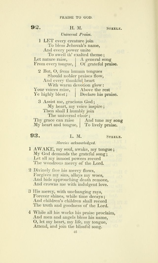 The Psalmist: a New Collection of Hymns for the Use of the Baptist Churches page 119