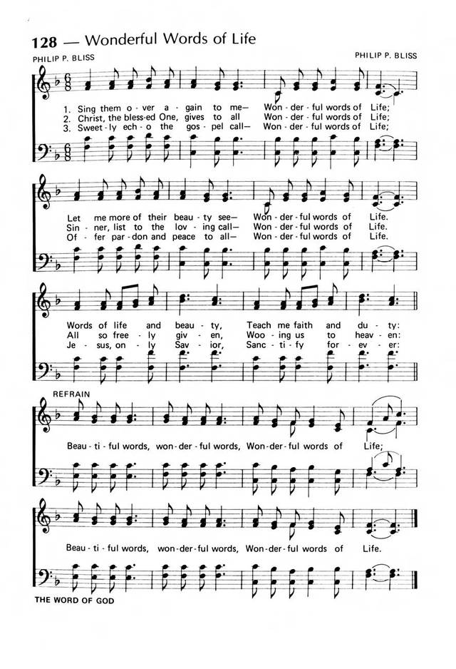 Praise! Our Songs and Hymns page 104