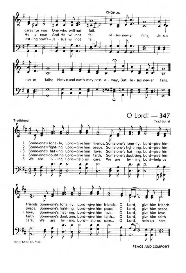 Praise! Our Songs and Hymns page 297