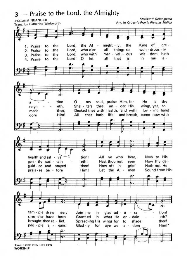 Praise! Our Songs and Hymns page 3