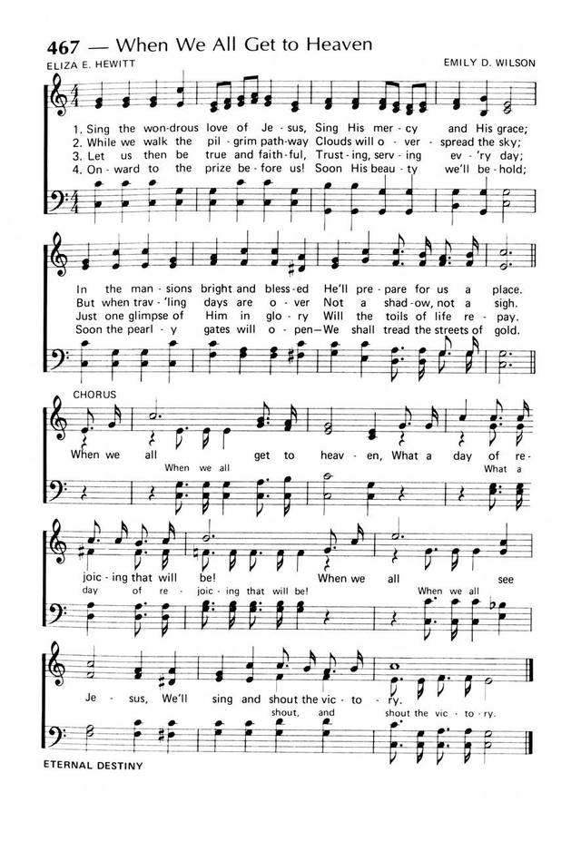 Praise! Our Songs and Hymns page 400