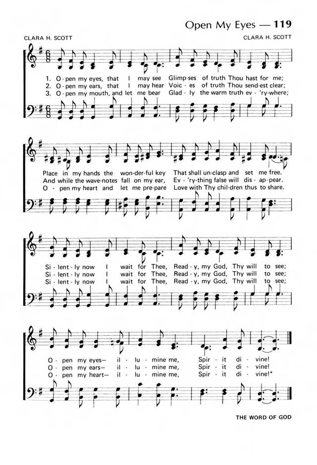 Praise! Our Songs and Hymns page 97