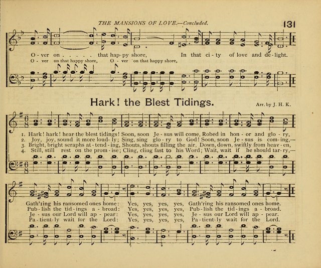 Peerless Praise: a collection of hymns and music for the Sabbath school, with a complete department of elementary instruction in the theory and pract page 87