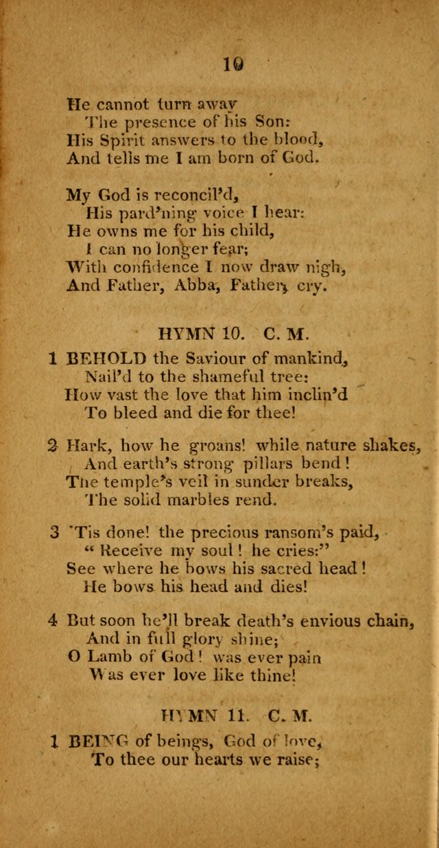 Public, Parlour, and Cottage Hymns. A New Selection page 10