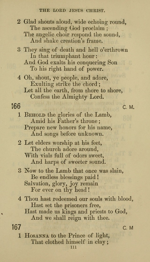 The Presbyterian Hymnal page 111