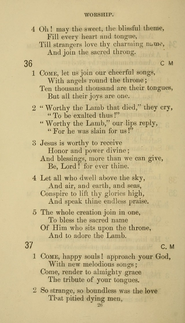 The Presbyterian Hymnal page 26