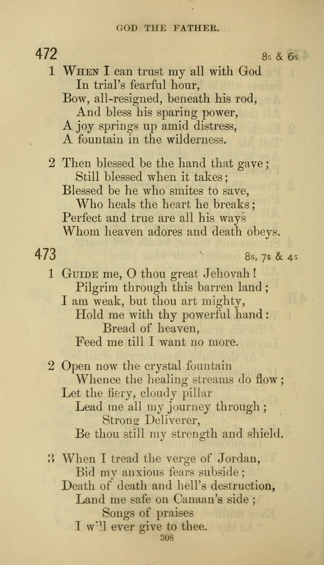 The Presbyterian Hymnal page 308