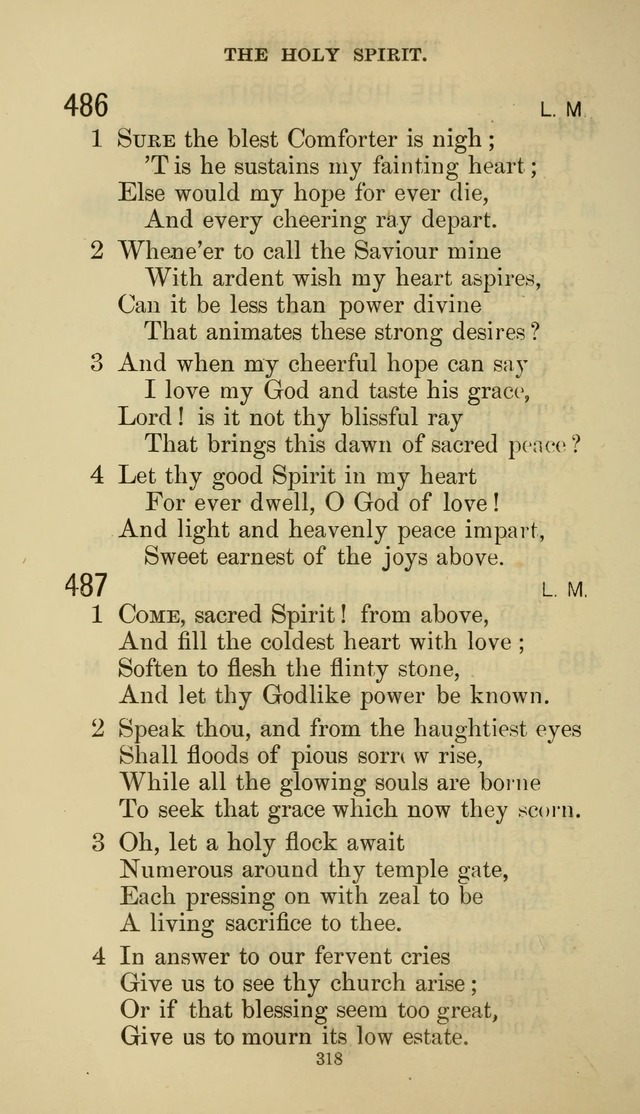The Presbyterian Hymnal page 318