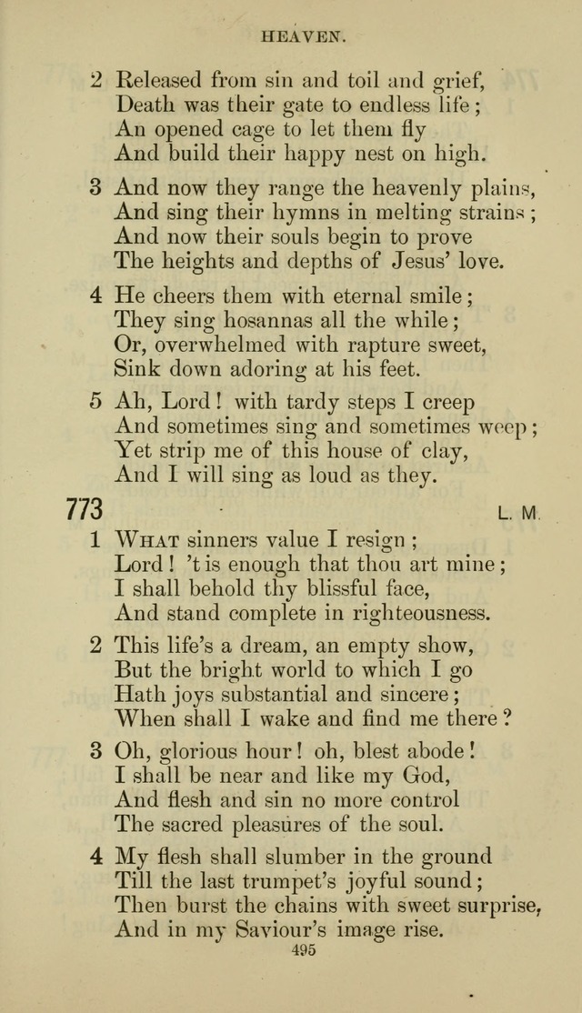 The Presbyterian Hymnal page 495