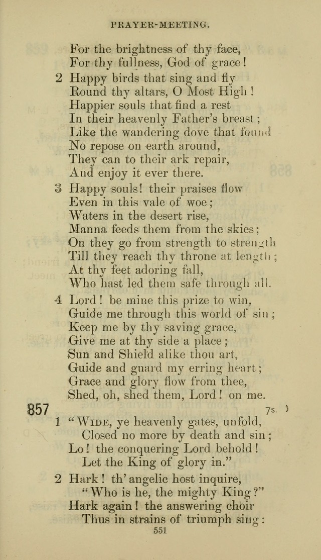 The Presbyterian Hymnal page 551
