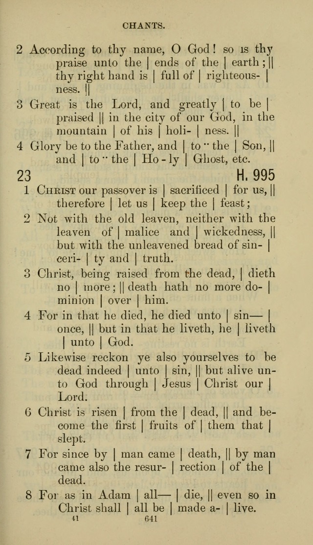 The Presbyterian Hymnal page 641