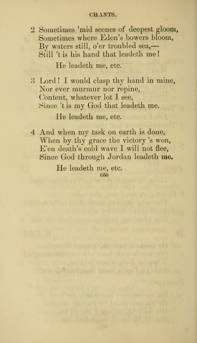 The Presbyterian Hymnal page 650