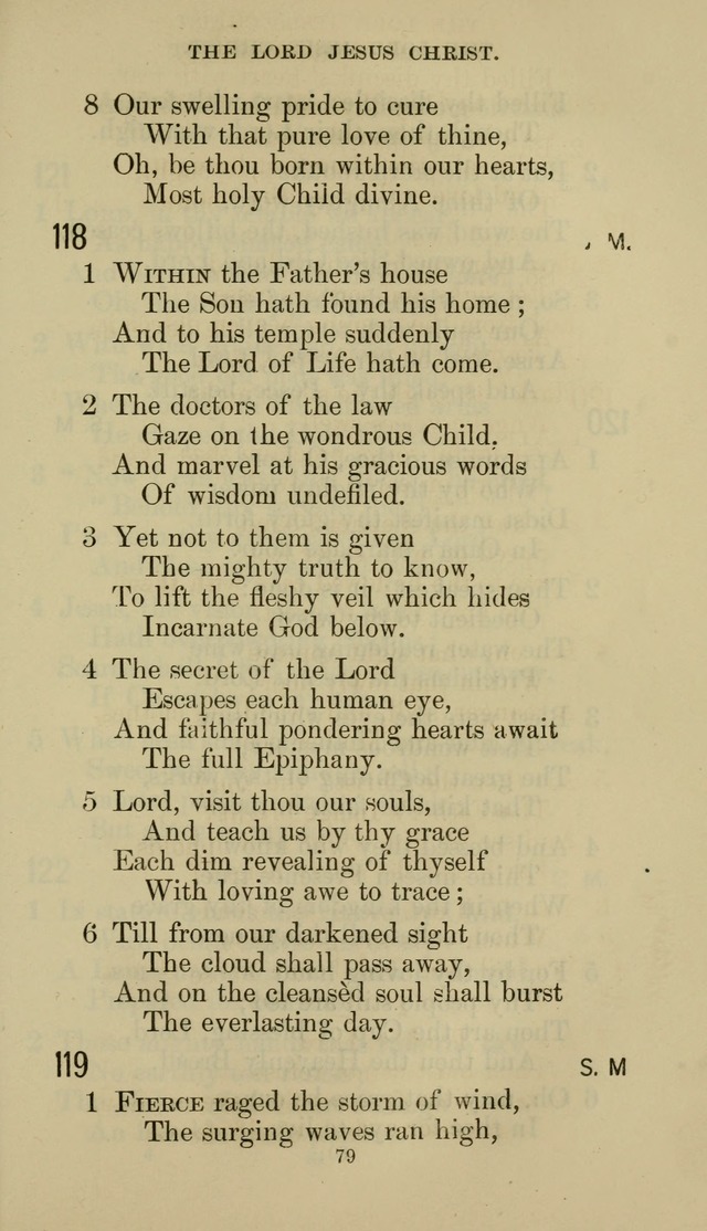The Presbyterian Hymnal page 79
