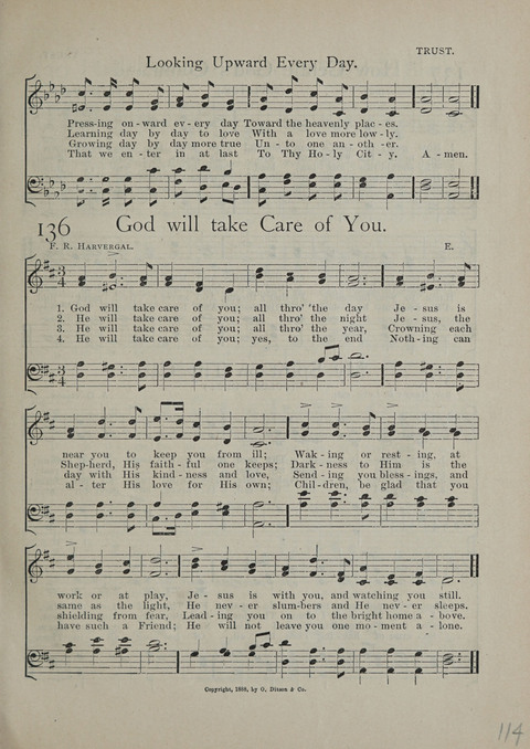 Praise in Song: for the Sunday school, the prayer meeting and the home page 109