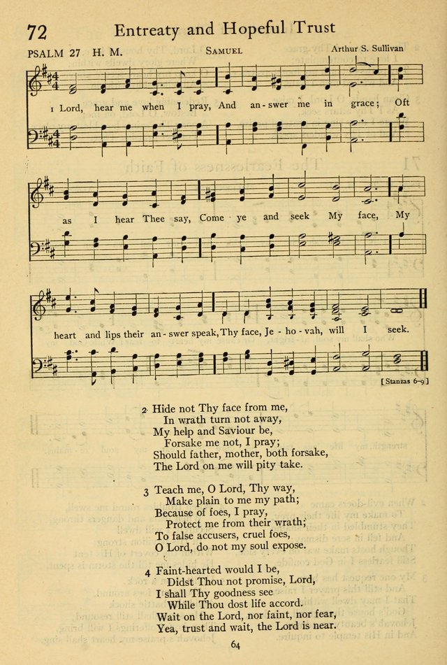 The Psalter: with responsive readings page 64