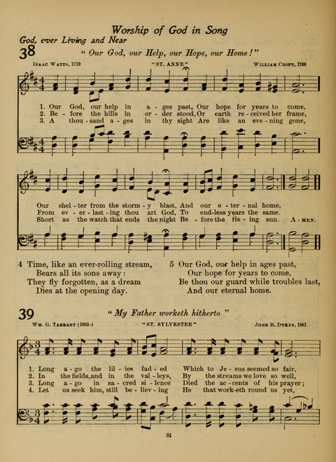 Pilgrim Songs (Number Two) page 34