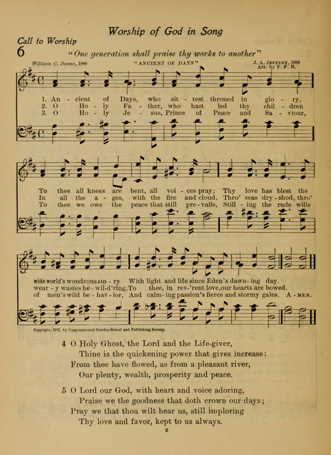 Pilgrim Songs (Number Two) page 6