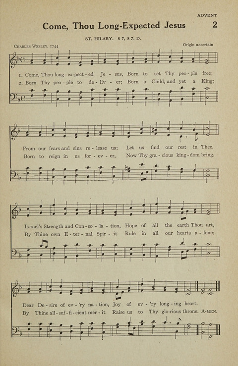 The Parish School Hymnal page 3