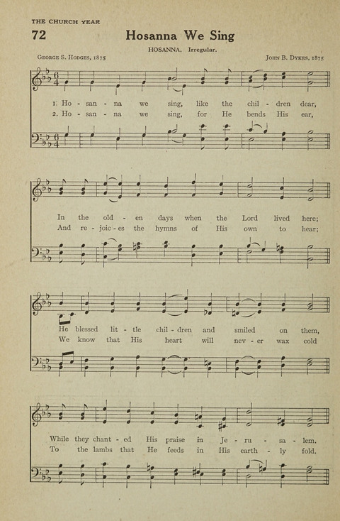 The Parish School Hymnal page 68