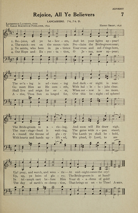 The Parish School Hymnal page 7