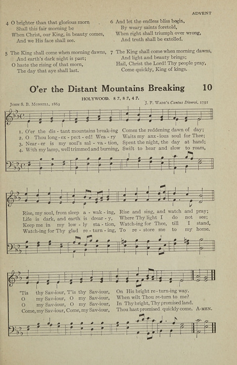 The Parish School Hymnal page 9