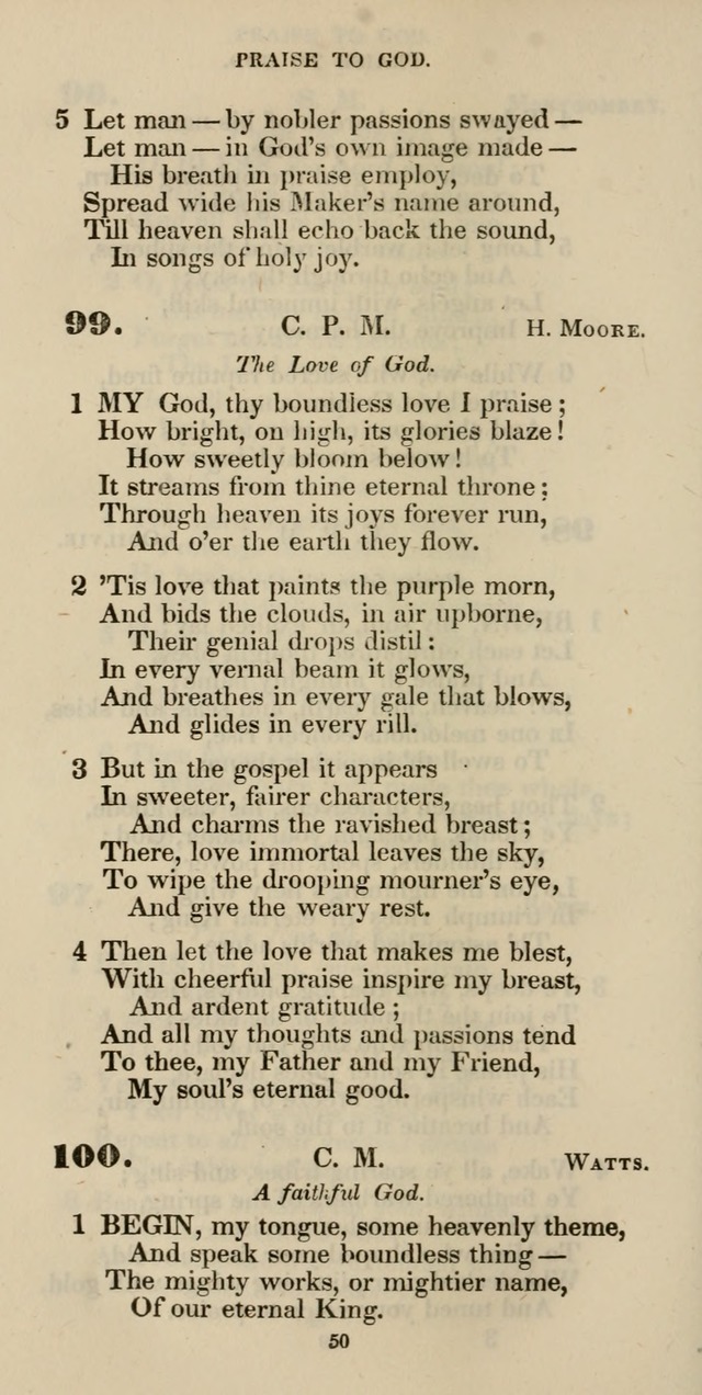 The Psalmist: a new collection of hymns for the use of Baptist churches; with a supplement page 110