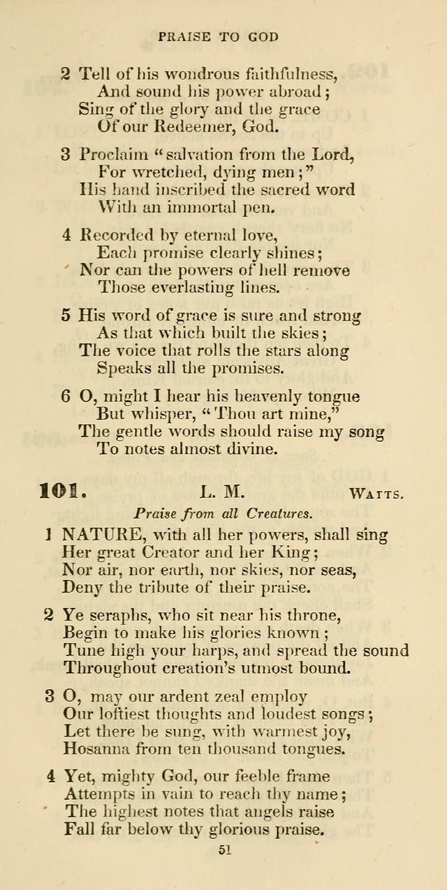 The Psalmist: a new collection of hymns for the use of Baptist churches; with a supplement page 111