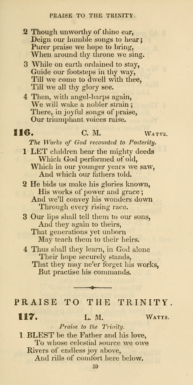 The Psalmist: a new collection of hymns for the use of Baptist churches; with a supplement page 119