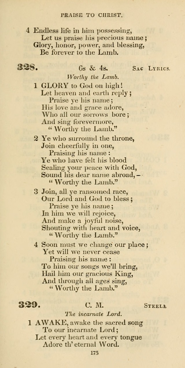 The Psalmist: a new collection of hymns for the use of Baptist churches; with a supplement page 235