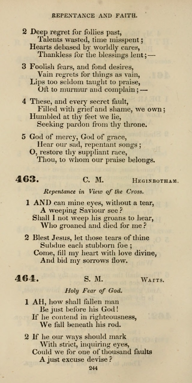 The Psalmist: a new collection of hymns for the use of Baptist churches; with a supplement page 304