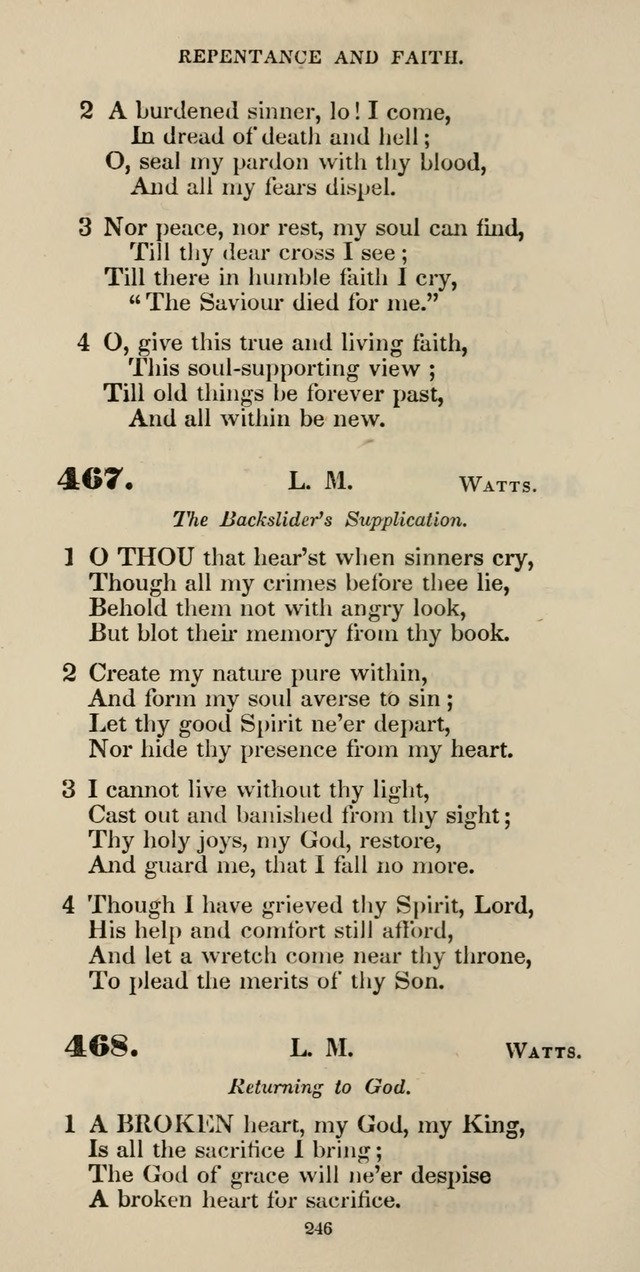The Psalmist: a new collection of hymns for the use of Baptist churches; with a supplement page 306