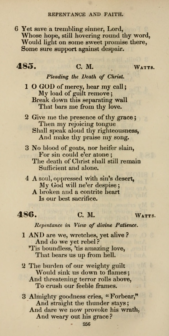 The Psalmist: a new collection of hymns for the use of Baptist churches; with a supplement page 316