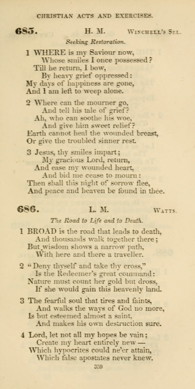 The Psalmist: a new collection of hymns for the use of Baptist churches; with a supplement page 419
