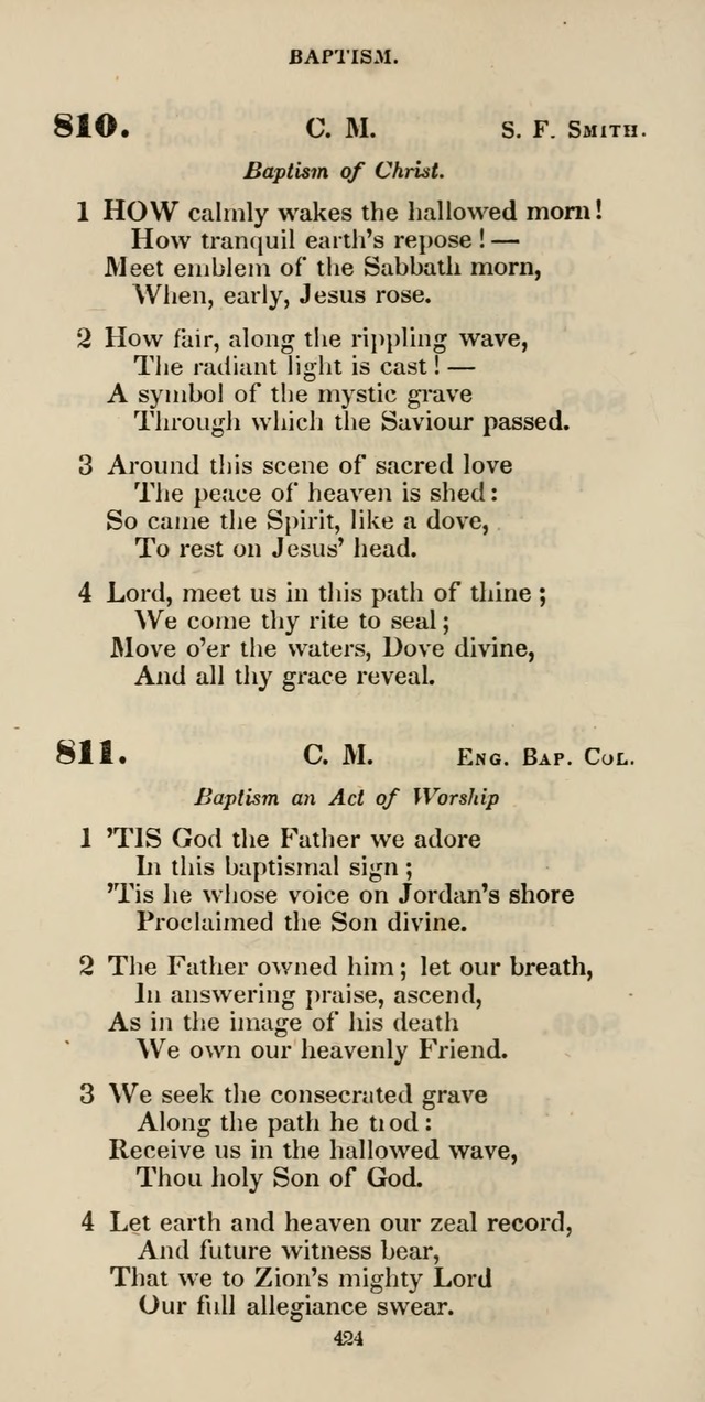 The Psalmist: a new collection of hymns for the use of Baptist churches; with a supplement page 484