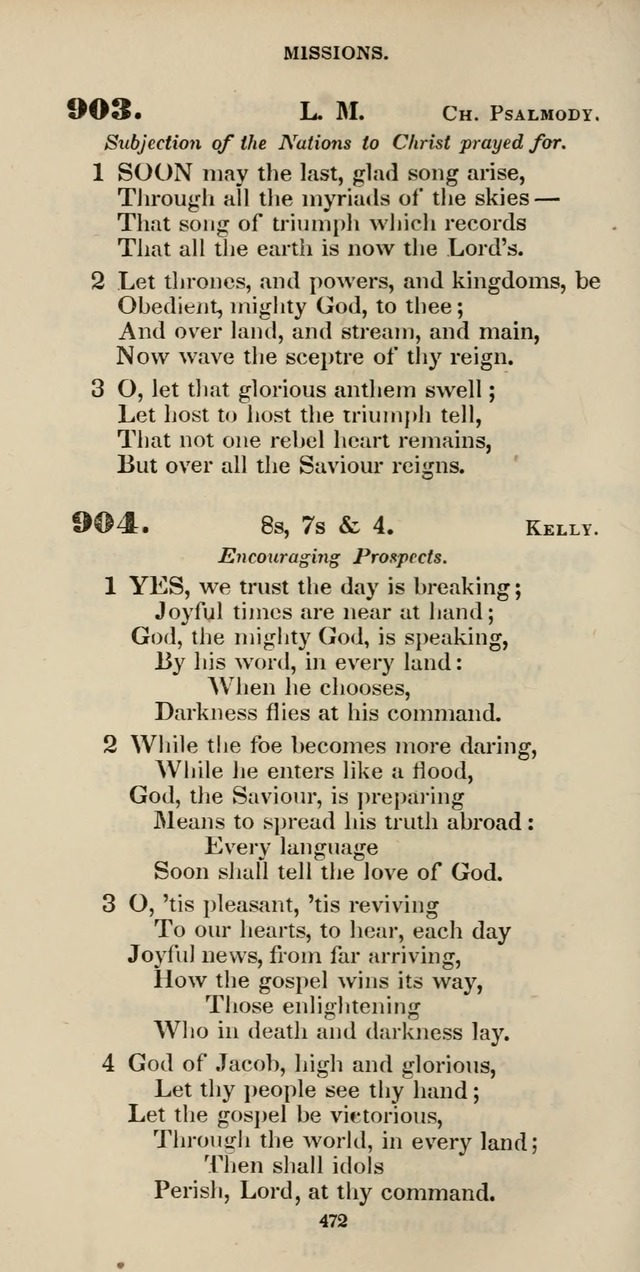 The Psalmist: a new collection of hymns for the use of Baptist churches; with a supplement page 532