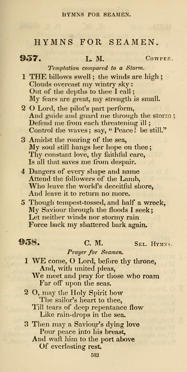 The Psalmist: a new collection of hymns for the use of Baptist churches; with a supplement page 563