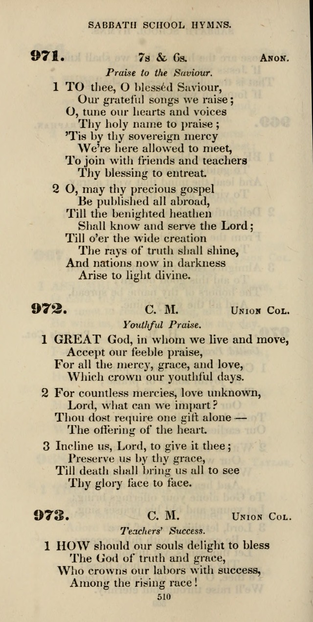 The Psalmist: a new collection of hymns for the use of Baptist churches; with a supplement page 570