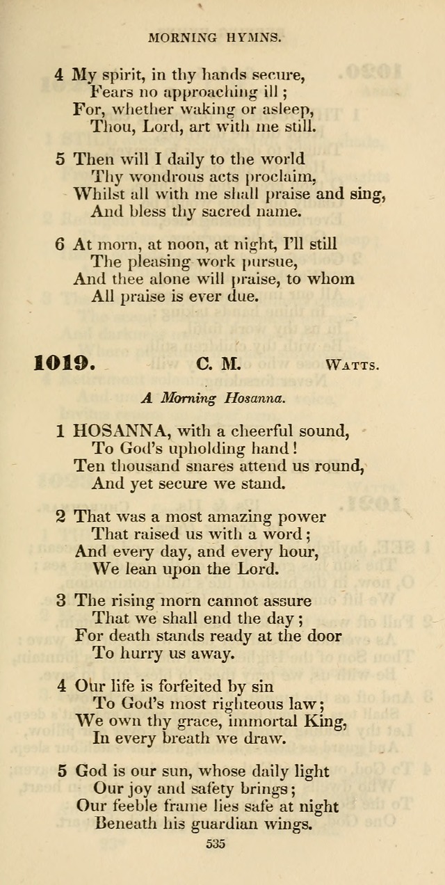 The Psalmist: a new collection of hymns for the use of Baptist churches; with a supplement page 595