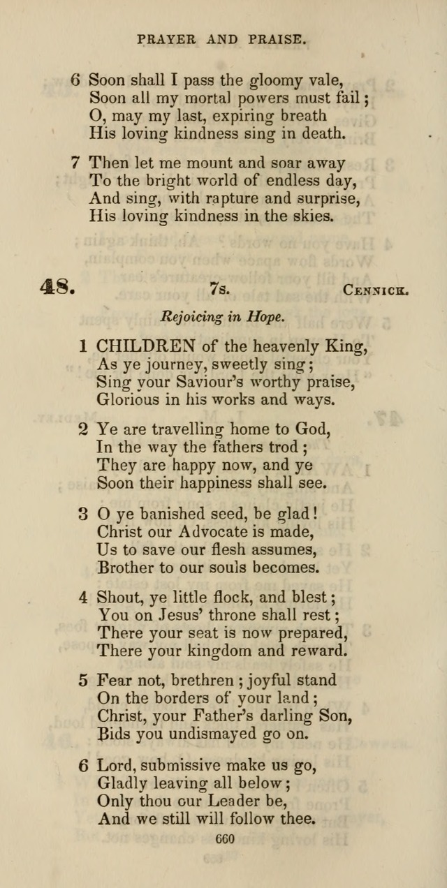 The Psalmist: a new collection of hymns for the use of Baptist churches; with a supplement page 720